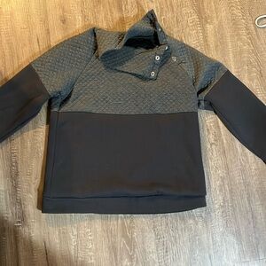 Dark grey sweatshirt style sweater